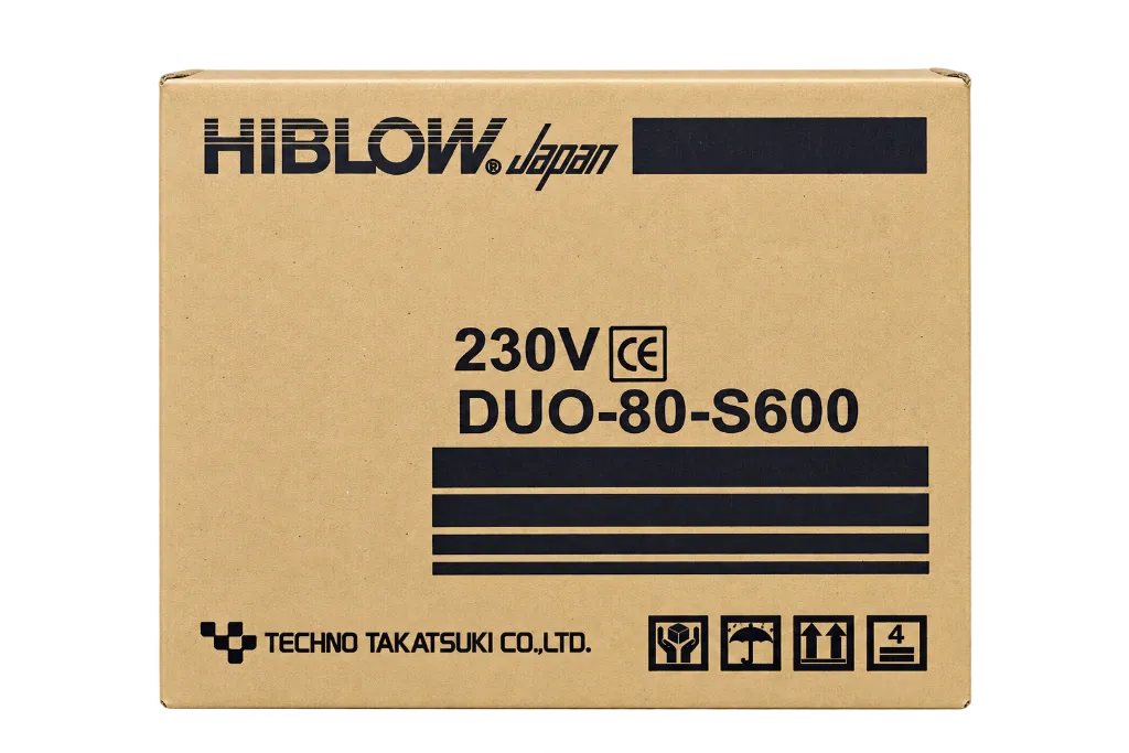 Boîte en carton Hiblow DUO-80.webp