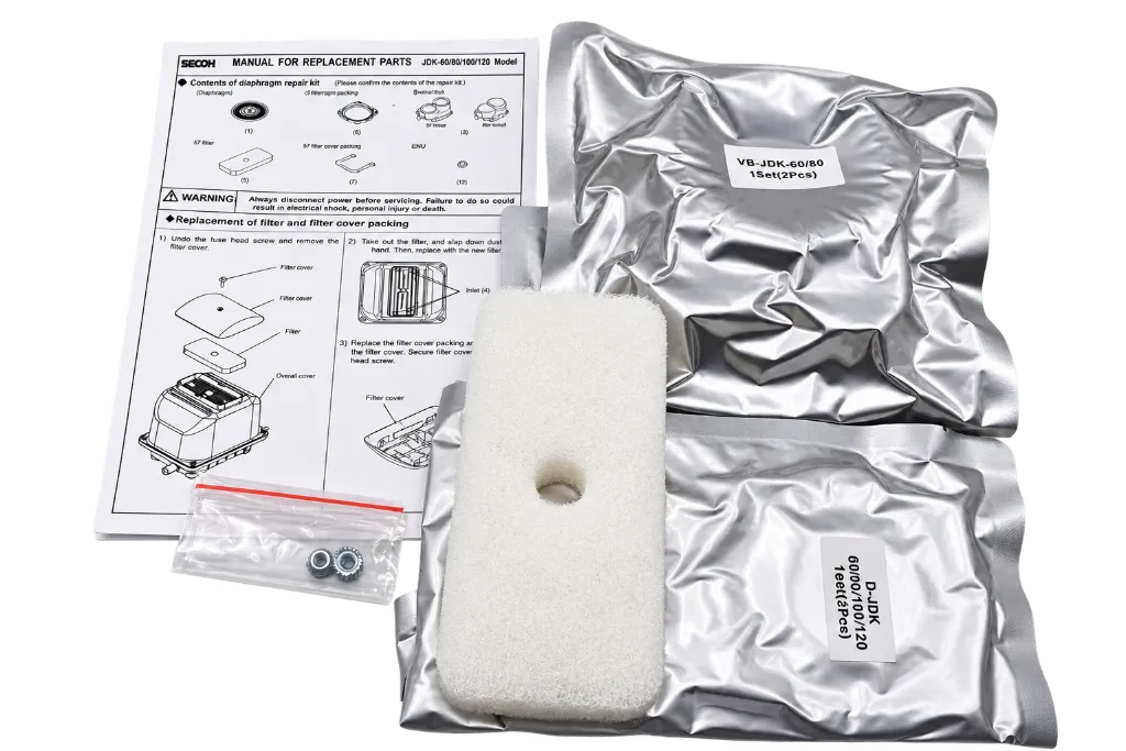 Kit de maintenance emballage Secoh JDK 60-80.webp