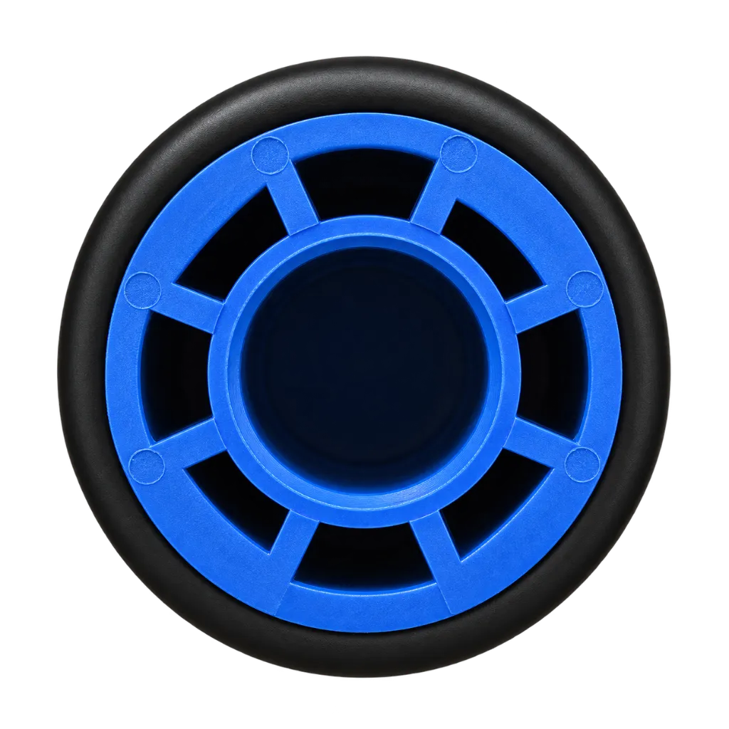 Diffuseur circulaire bleu et noir.webp